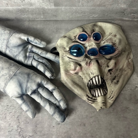 Alien Extraterrestrial Halloween costume Kids XLarge - Picture 5 of 9